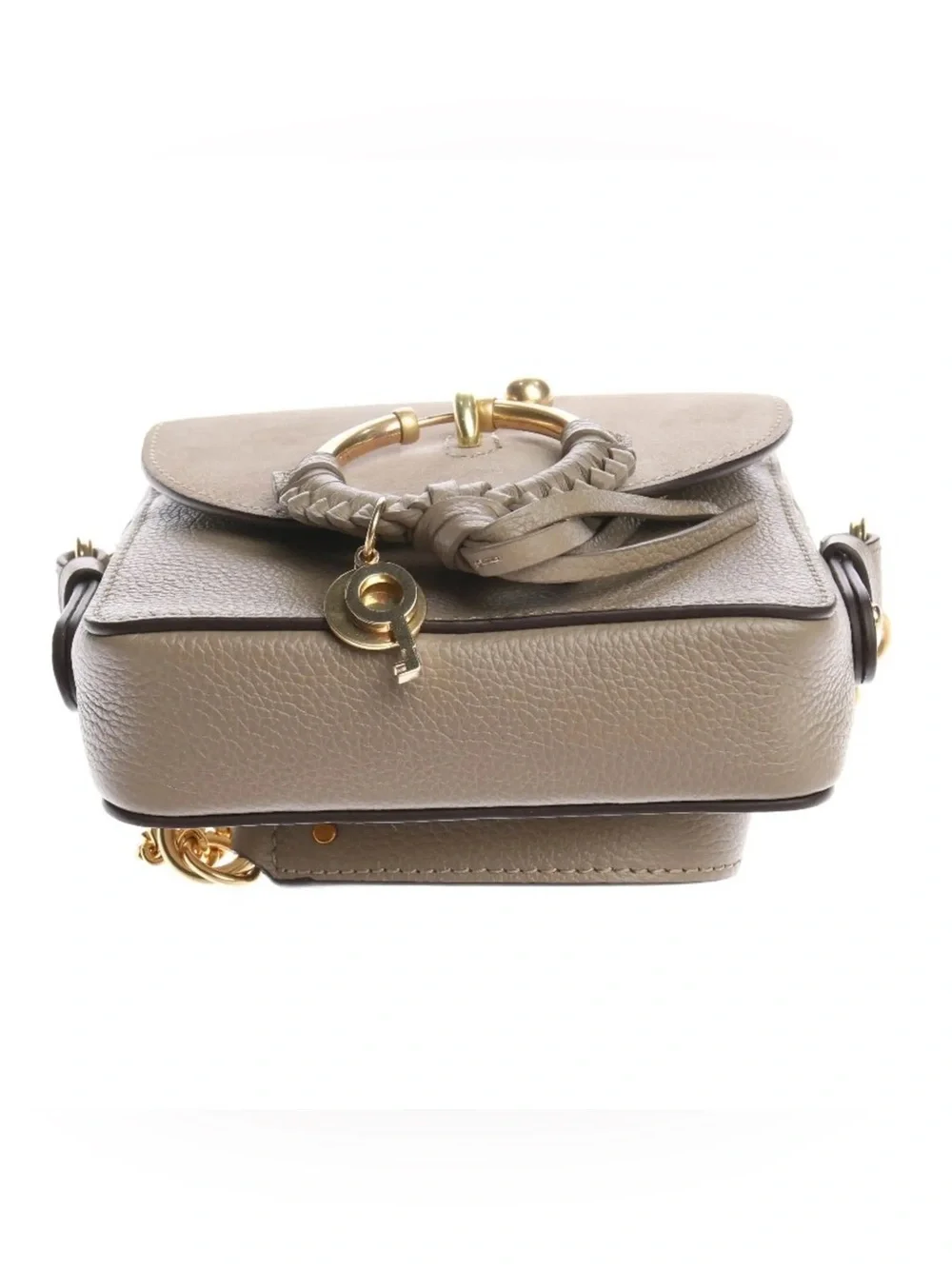 Chloé Joan Small Leather & Suede Crossbody Bag